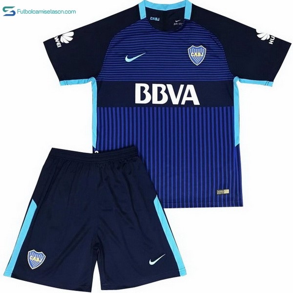 Camiseta Boca Juniors 3ª Niños 2017/18 Azul